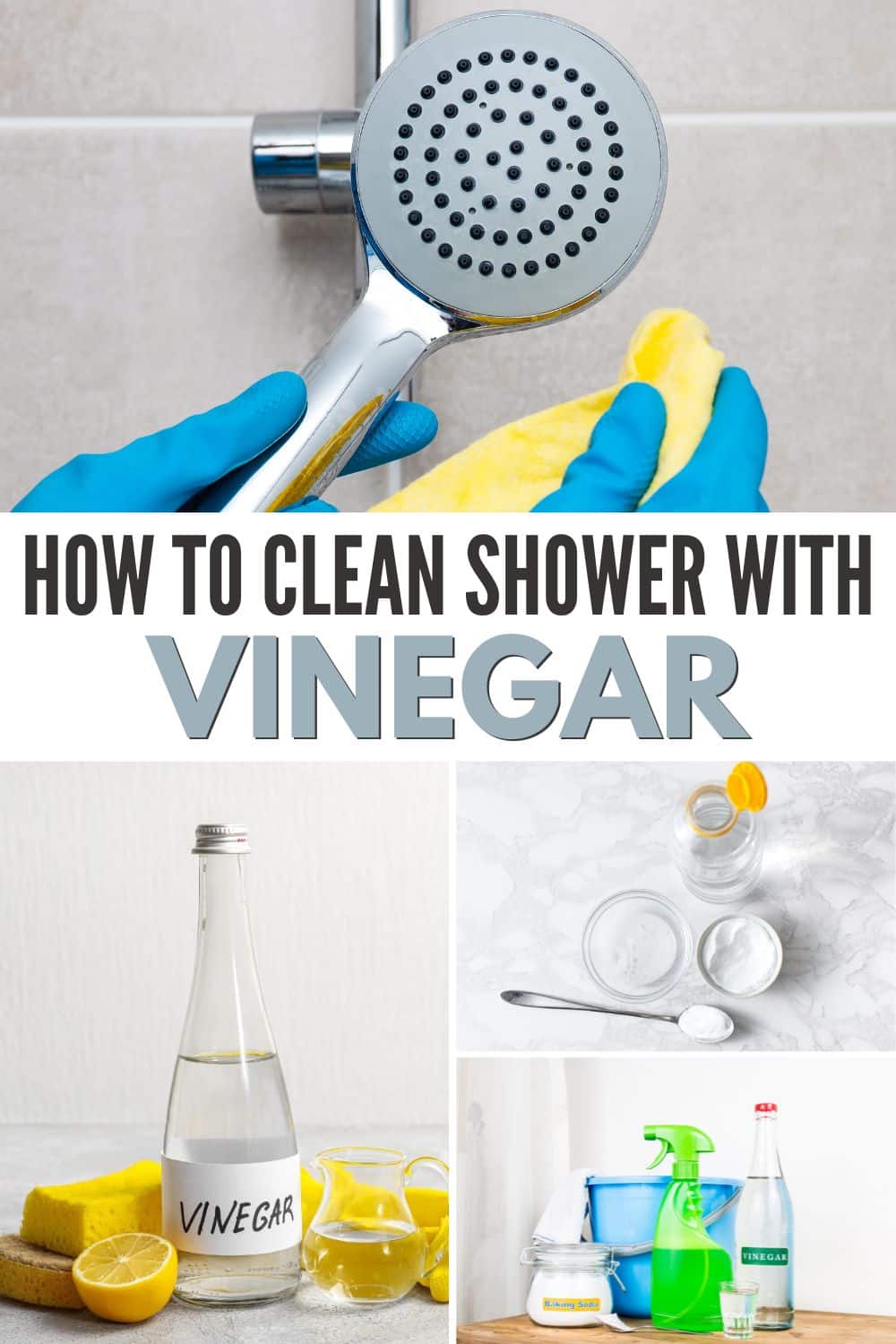 Discover the best technique for cleaning a shower with vinegar efficiently.