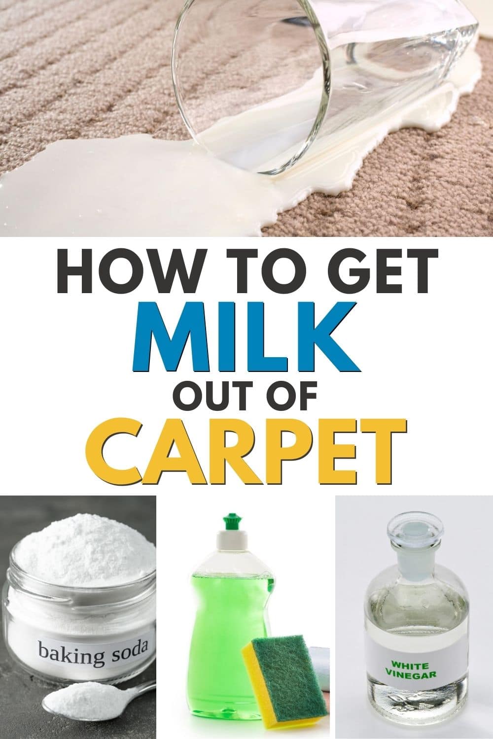 Need to know how to get milk out of carpet? This step-by-step guide will show you the easiest and most effective methods for removing milk stains from your carpet.
