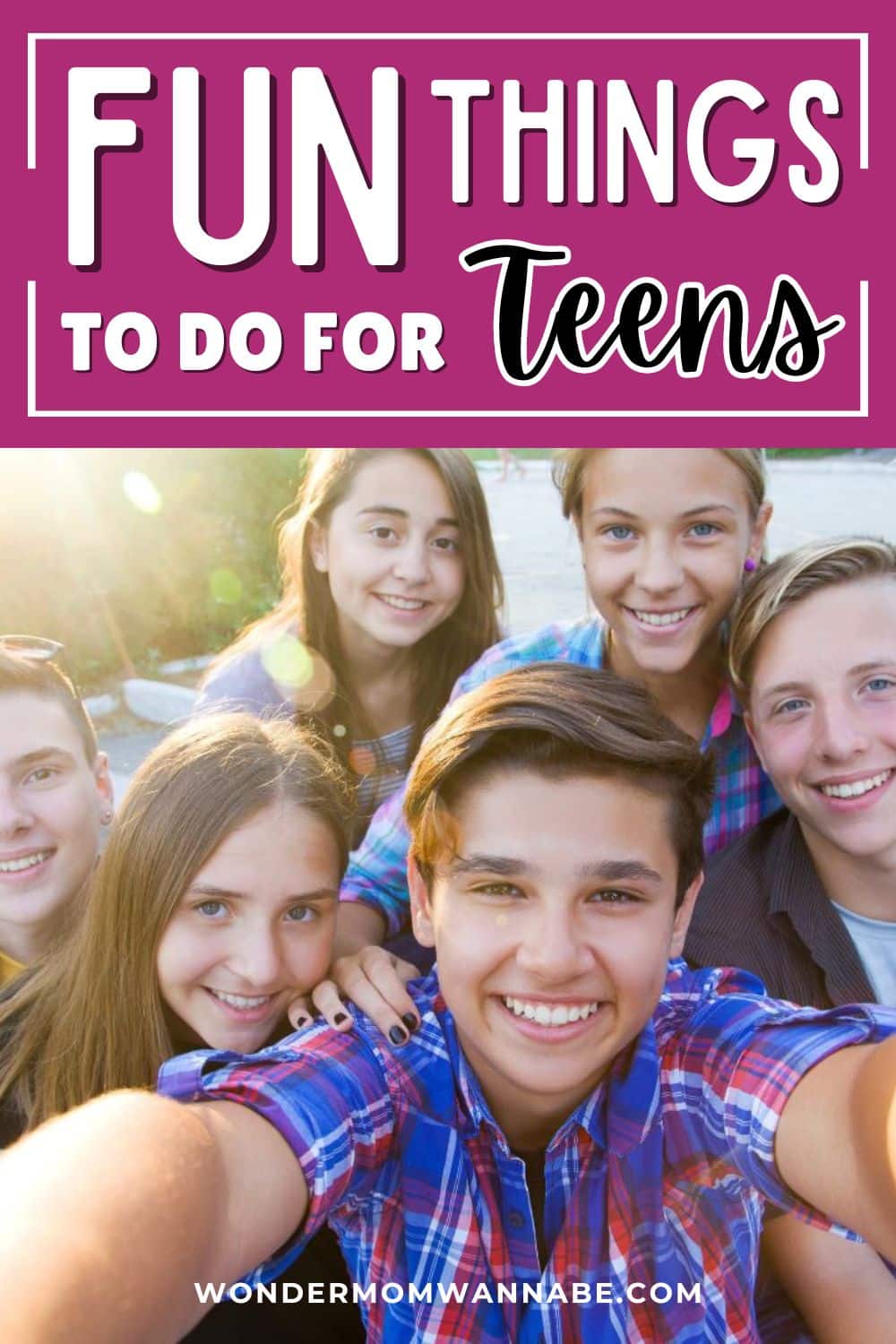 Exciting activities for teens to enjoy.