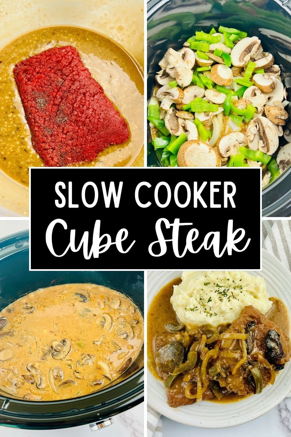 Prepare a delicious dinner in advance with this easy recipe for Slow Cooker Cube Steak.