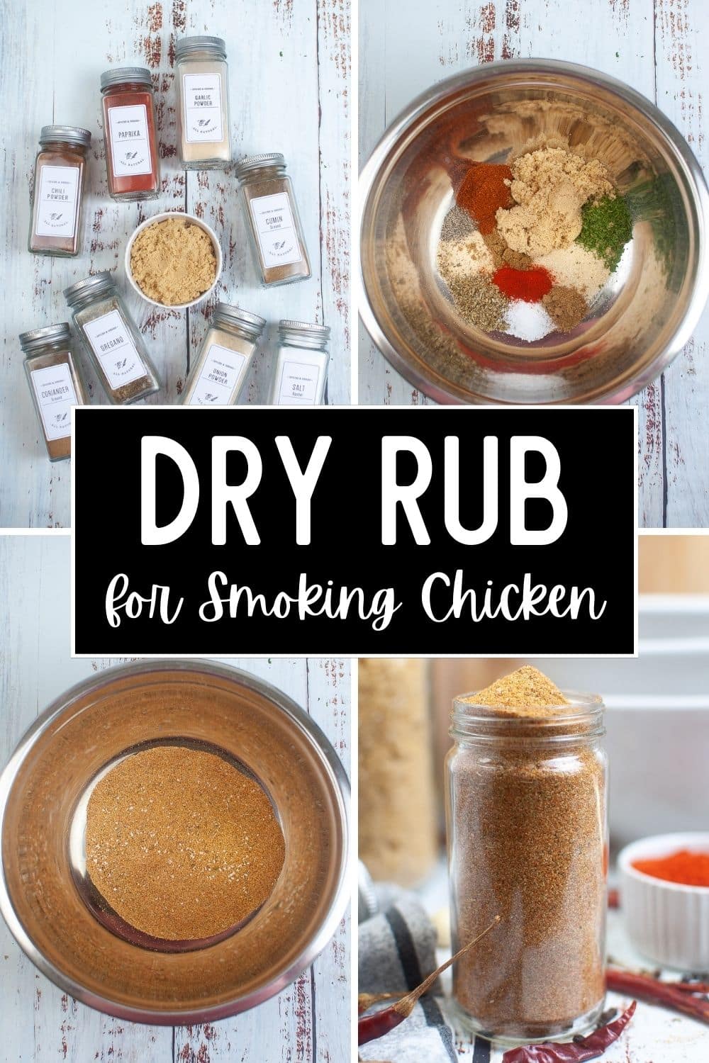 Perfect for imparting delicious flavor to your smoked chicken, this dry rub is a must-have in your spice collection.